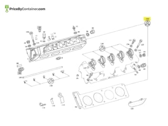 MERCEDES-BENZ 1170100380 — Mercedes-Benz Genuine Original New Right Cylinder Head Gasket Kit 1170100380 / 1170104441 The Mercedes-Benz Genuine…
