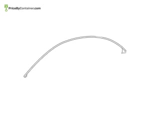 MERCEDES-BENZ 1176730321 — Mercedes-Benz Genuine SEALING FRAME 1176730321
