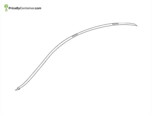 MERCEDES-BENZ 1176901200 — Mercedes-Benz Genuine WATER DEFLECTOR 1176901200