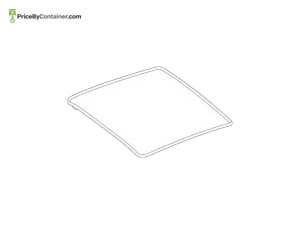MERCEDES-BENZ 1177830196 — MERCEDES BENZ GENUINE SEAL. FOR SLIDING SUNROOF A1177830196
