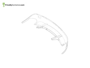 MERCEDES-BENZ 1178859600 — MERCEDES BENZ GENUINE TRIM BUMPER A1178859600