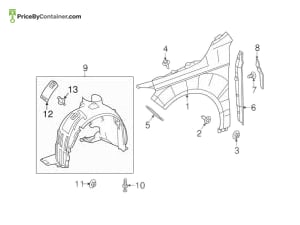 MERCEDES-BENZ 1178890295 — MERCEDES BENZ GENUINE INTERMEDIATE LAYER A1178890295