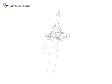 MERCEDES-BENZ 1183230300 — Mercedes-Benz Genuine SHOCK ABSORBER 1183230300