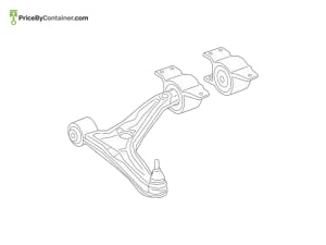 MERCEDES-BENZ 1183303201 — Mercedes-Benz Genuine CONTROL ARM 1183303201