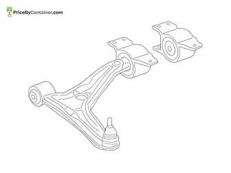 MERCEDES-BENZ 1183303301 — Mercedes-Benz Genuine CONTROL ARM 1183303301
