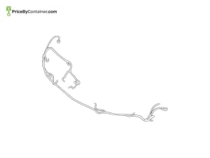 MERCEDES-BENZ 1185403826 — MERCEDES BENZ GENUINE ELECTRICAL WIRING HARNESS A1185403826