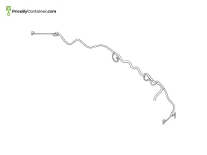 MERCEDES-BENZ 1185405813 — MERCEDES BENZ GENUINE ELECTRICAL WIRING HARNESS A1185405813