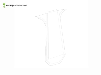 MERCEDES-BENZ 1186906300 — Mercedes-Benz Genuine B PILLAR LH 1186906300