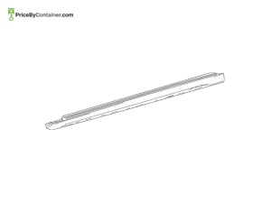 MERCEDES-BENZ 11869808009999 — Mercedes-Benz Genuine TRIM, LONGITUDINAL MEMBER RIGHT 11869808009999