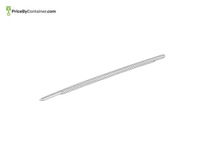 MERCEDES-BENZ 1187200402 — Mercedes-Benz Genuine SEALING RAIL 1187200402