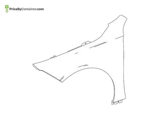 MERCEDES-BENZ 1188810300 — Mercedes-Benz Genuine FENDER FRONT 1188810300