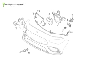 MERCEDES-BENZ 118885000164 — MERCEDES BENZ GENUINE MOUNT A118885000164