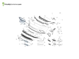 MERCEDES-BENZ 1188853204 — MERCEDES BENZ GENUINE TOWING EYE COVER A1188853204