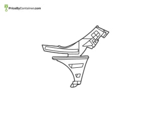 MERCEDES-BENZ 118885360164 — Mercedes-Benz Genuine Basic Carrier For Bumper 118885360164