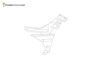 MERCEDES-BENZ 1188855100 — MERCEDES BENZ GENUINE BASIC CARRIER FOR BUMPER A1188855100