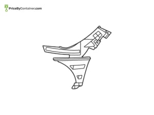 MERCEDES-BENZ 1188855200 — MERCEDES BENZ GENUINE BASIC CARRIER BUMPER A1188855200