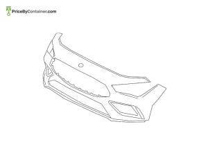 MERCEDES-BENZ 11888567029999 — Mercedes-Benz Genuine BUMPER COVER 11888567029999