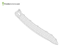 MERCEDES-BENZ 1188858401 — Mercedes-Benz Genuine COVER BUMPER AREA 1188858401
