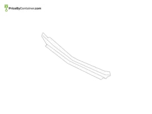 MERCEDES-BENZ 1188858501 — MERCEDES BENZ GENUINE TRIM BAR A1188858501