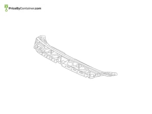 MERCEDES-BENZ 1188858503 — MERCEDES BENZ GENUINE LICENSE PLATE HOLDER A1188858503
