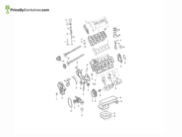 MERCEDES-BENZ 1190104408 — MERCEDES BENZ GENUINE SEAL SET A1190104408