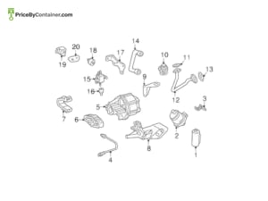 MERCEDES-BENZ 1191420280 — MERCEDES BENZ GENUINE GASKET A1191420280