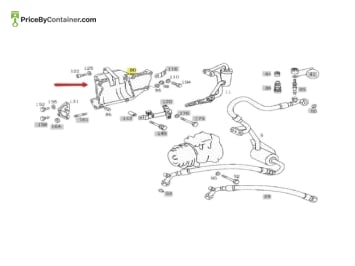 MERCEDES-BENZ 1192362130 — DESCRIPTION Mercedes-Benz Genuine Original New Support Refrigerant Compressor 1192362130