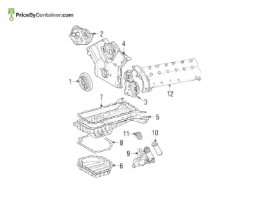 MERCEDES-BENZ 1200101730 — Mercedes-Benz Genuine CYLINDER HEAD COVER 1200101730