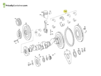 MERCEDES-BENZ 1230300540 — DESCRIPTION Mercedes-Benz Genuine Original New Crankshaft Bearing 1230300540