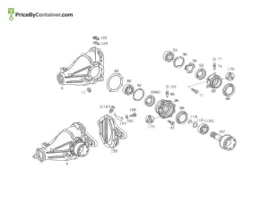 MERCEDES-BENZ 1233570152 — MERCEDES BENZ GENUINE WINDOW A1233570152