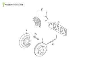 MERCEDES-BENZ 123420652864 — MERCEDES BENZ GENUINE LINE A123420652864