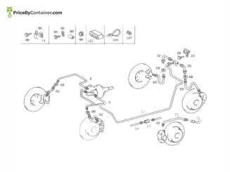MERCEDES-BENZ 123420712864 — MERCEDES BENZ GENUINE LINE A123420712864