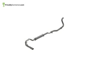 MERCEDES-BENZ 1234902415 — MERCEDES BENZ GENUINE MUFFLER 230TE A1234902415