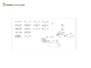 MERCEDES-BENZ 1236831525 — MERCEDES BENZ GENUINE REINFORCEMENT A1236831525