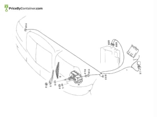 MERCEDES-BENZ 1238200544 — MERCEDES BENZ GENUINE WIPER ARM A1238200544