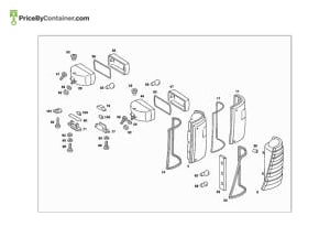 MERCEDES-BENZ 1238201756 — MERCEDES BENZ GENUINE LAMP A1238201756