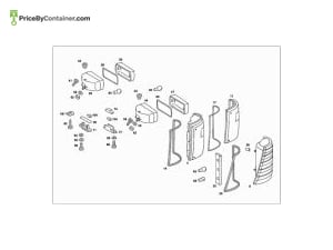 MERCEDES-BENZ 1238201956 — MERCEDES BENZ GENUINE LAMP A1238201956