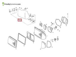 MERCEDES-BENZ 1238260000 — MERCEDES BENZ GENUINE LIGHT UNIT MOUNT KIT A1238260000