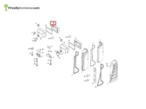 MERCEDES-BENZ 1238263490 — MERCEDES BENZ GENUINE LENS UNIT A1238263490