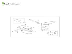 MERCEDES-BENZ 1238802416 — MERCEDES BENZ GENUINE BUMPER BRACKET A1238802416