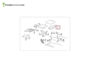 MERCEDES-BENZ 12398800355076 — MERCEDES BENZ GENUINE CAP A12398800355076