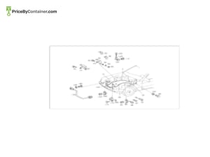 MERCEDES-BENZ 1242701896 — MERCEDES BENZ GENUINE COOLER HOSE A1242701896