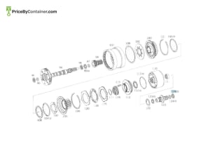 MERCEDES-BENZ 1242720555 — MERCEDES BENZ GENUINE SEAL A1242720555