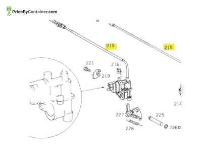 MERCEDES-BENZ 1243005730 — MERCEDES BENZ GENUINE CABLE 1243005730