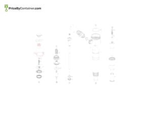 MERCEDES-BENZ 1243251104 — MERCEDES BENZ GENUINE REAR COIL SPRING A1243251104