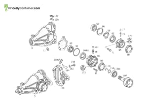 MERCEDES-BENZ 1243535862 — MERCEDES BENZ GENUINE FRICTION WASHER A1243535862