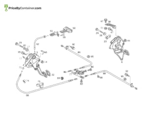 MERCEDES-BENZ 1244270092 — MERCEDES BENZ GENUINE CLAMPING PIECE A1244270092