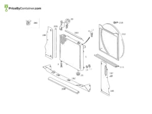 MERCEDES-BENZ 1245052788 — MERCEDES BENZ GENUINE COVER A1245052788