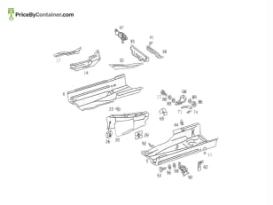 MERCEDES-BENZ 124611012264 — MERCEDES BENZ GENUINE CONNECTING CARRIER A124611012264