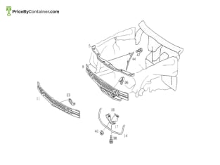MERCEDES-BENZ 1246202985 — MERCEDES BENZ GENUINE BRACKET A1246202985